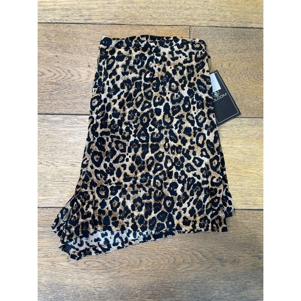 Volcom Gen Wow Print Shorts Animal Print Size XS - Picture 9 of 12